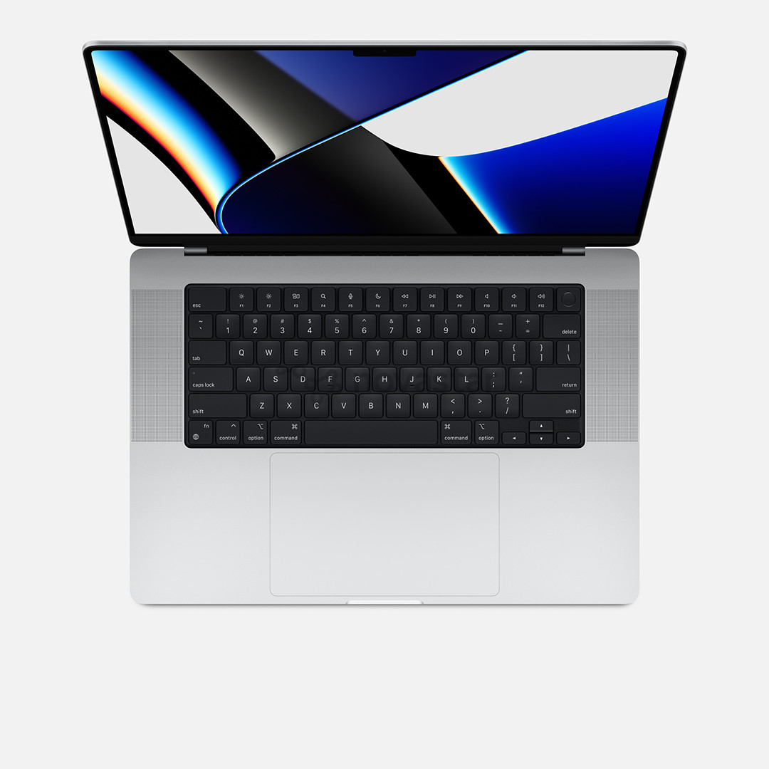 Nešiojamas kompiuteris Apple MacBook Pro 16 (2021) ENG, 1TB, Silver, MK1F3ZE/A