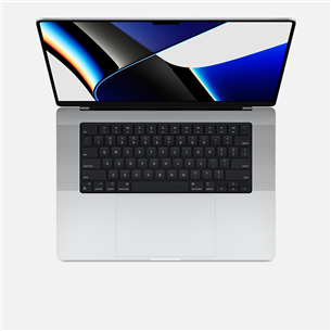 Nešiojamas kompiuteris Apple MacBook Pro 16 (2021) RUS, 1TB, Silver, MK1F3RU/A