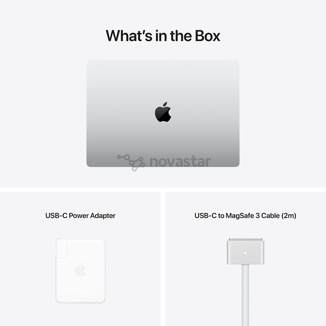 Nešiojamas kompiuteris Apple MacBook Pro 16 (2021) RUS, 1TB, Silver, MK1F3RU/A