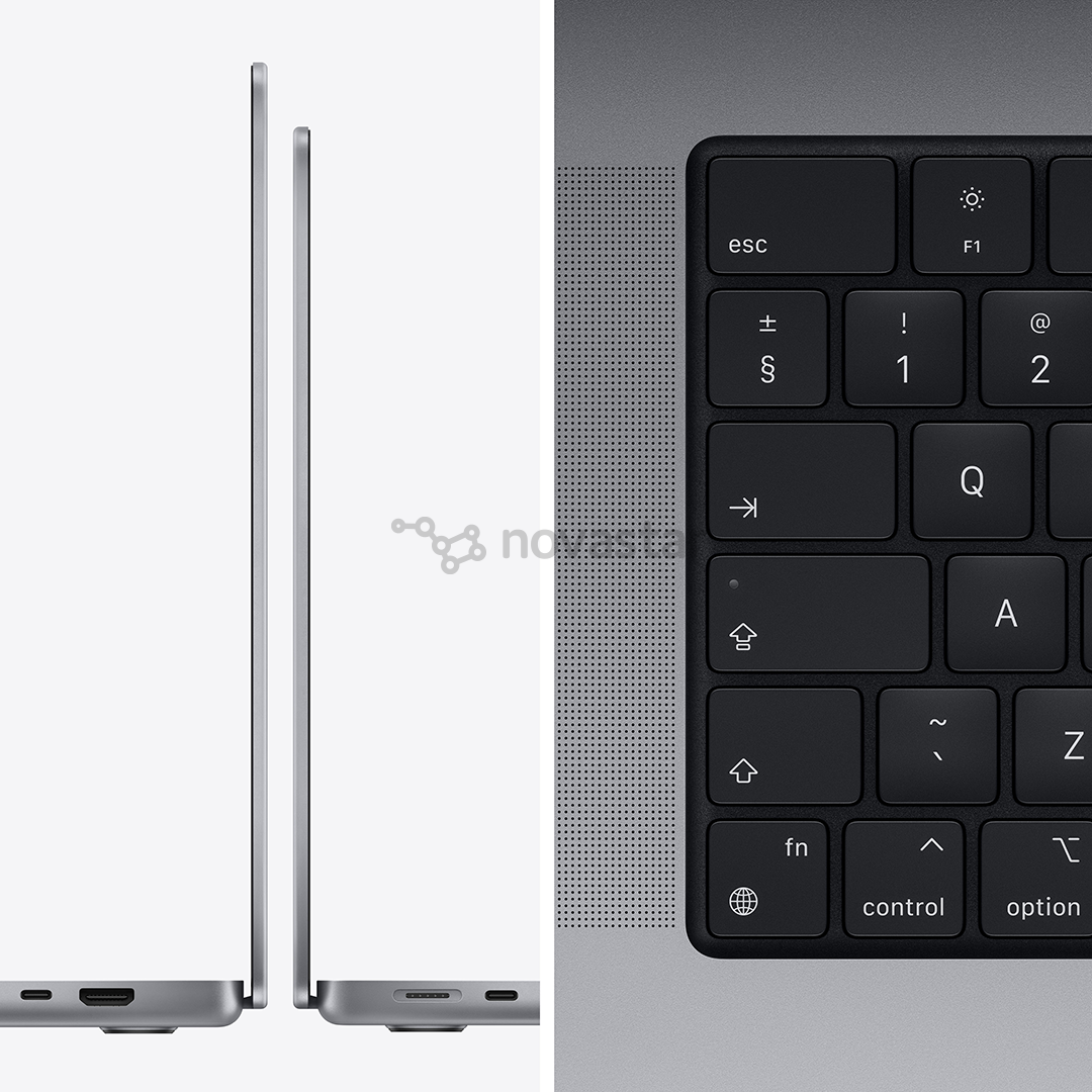 Nešiojamas kompiuteris Apple MacBook Pro 14, 2021, ENG, Sapce Grey, MKGQ3ZE/A