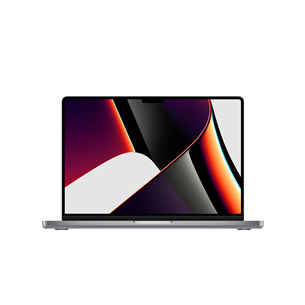 Nešiojamas kompiuteris Apple MacBook Pro 14.2", 2021, SWE, Space Grey, MKGQ3KS/A MKGQ3KS/A