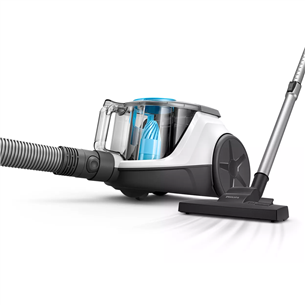 Philips 2000, 850 W, bagless, white/grey/blue - Vacuum cleaner