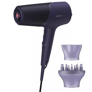 Philips 5000 Series, 2300 W, purple - Hair dryer BHD514/00