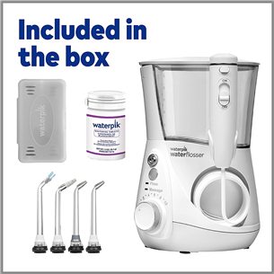 Waterpik, white - Whitening water flosser