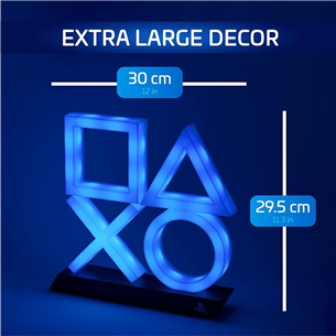 Dekoratyvinė lempa PlayStation 5 Icons XL
