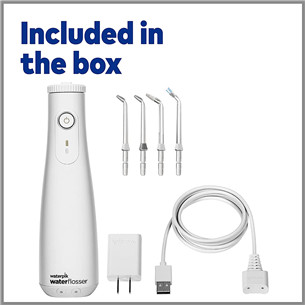 Waterpik, white - Cordless water flosser