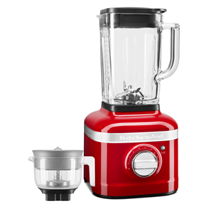 KitchenAid Artisan K400, 1200 W, 1.4 L, red - Blender + citrus press