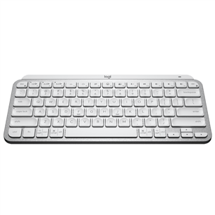 Klaviatūra Logitech MX Keys Mini ENG, Belaidė, Pale Gray