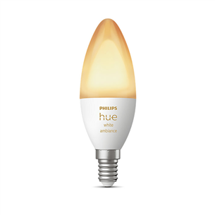 Philips Hue White Ambiance, E14, белый - Умная лампа