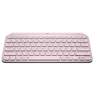 Klaviatūra Logitech MX Keys Mini, ENG, Pink, Belaidė