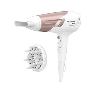 Rowenta Studio Dry Glow, 2100 W, white/pink - Hair dryer