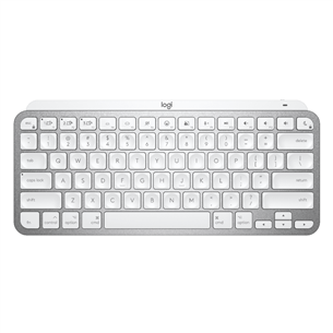 Klaviatūra Logitech MX Keys Mini Mac, ENG, Pale Gray, Belaidė 920-010526