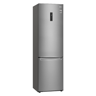 LG GBB7 Series, NatureFRESH, 384 л, высота 203 см, серебристый - Холодильник