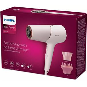 Philips 5000 Series, 2300 Вт, розовый - Фен