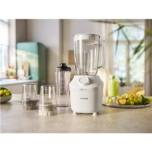 Philips 3000, 450 W, 1.9 L, white - Blender