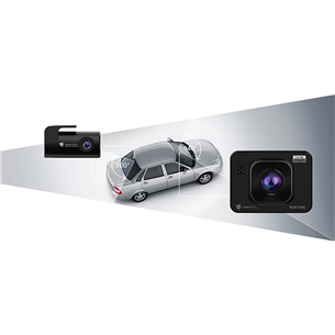 Dash cam with rearview camera Navitel R250 DUAL