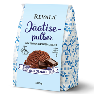 Sausas mišinys vaniliniams ledams gaminti su Revala mikseriu, Šokoladiniai