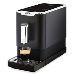Stollar The Slim Café SEM750, black/stainless steel - Espresso Machine