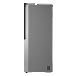 LG, InstaView, water & ice dispenser, 635 L, height 179 cm, silver - SBS Refrigerator