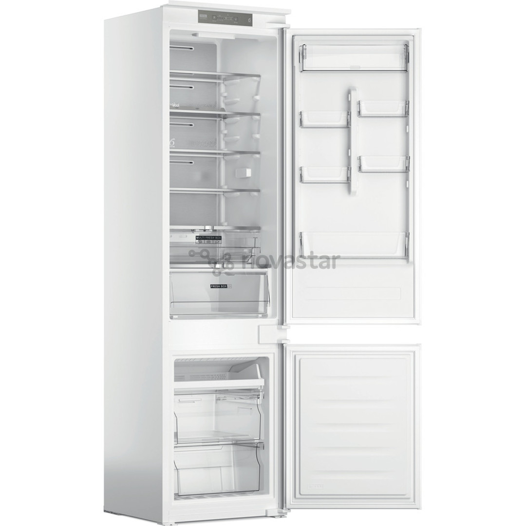 Whirlpool, 280 L, height 194 cm - Built-in Refrigerator