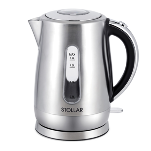 Stollar the Comfort Kettle, 1.7 L, silver - Kettle