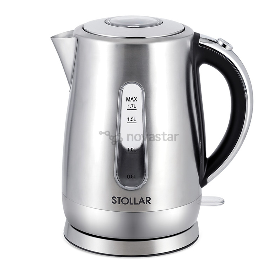 Stollar the Comfort Kettle, 1.7 L, silver - Kettle