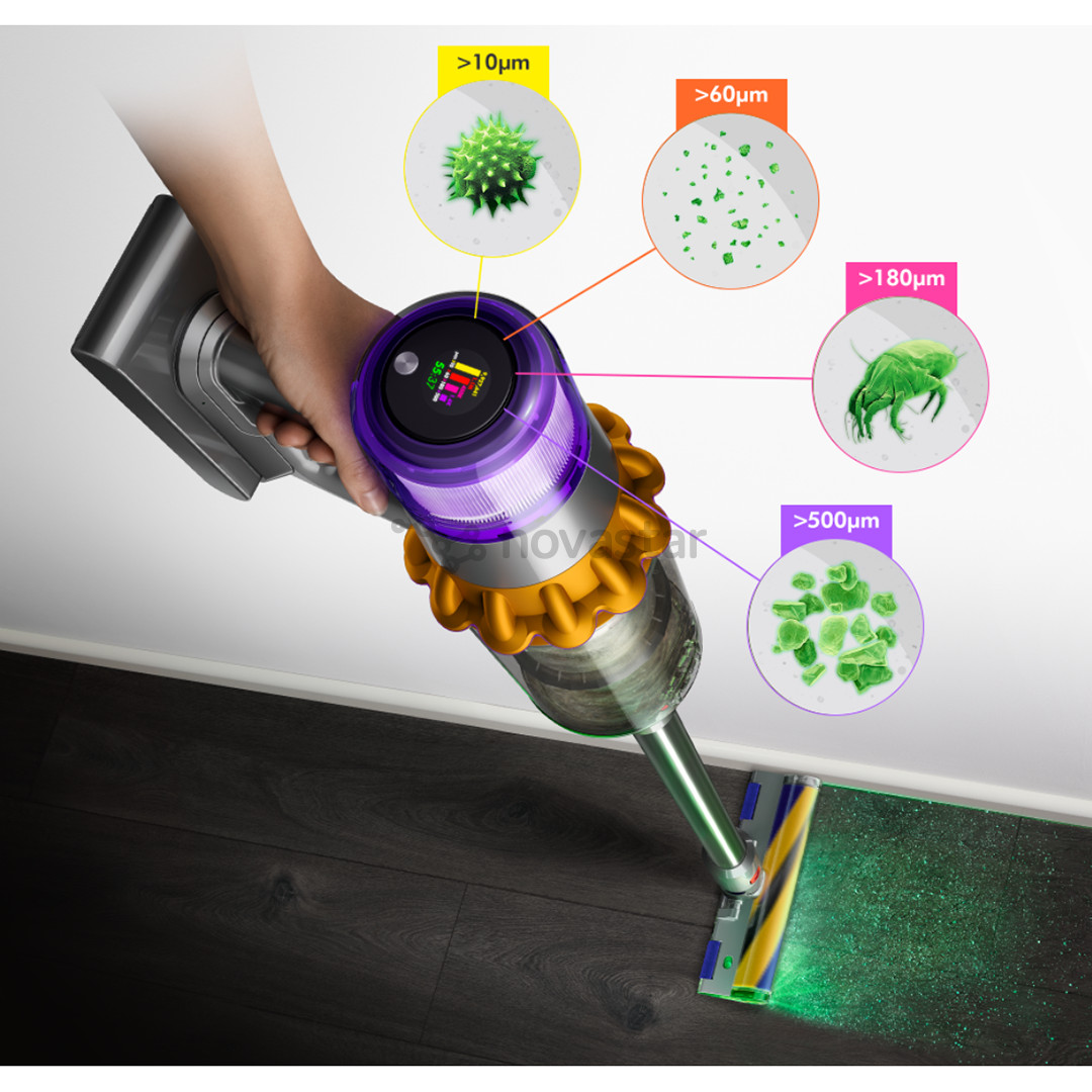 Dyson V15 Detect Absolute - Belaidis dulkių siurblys