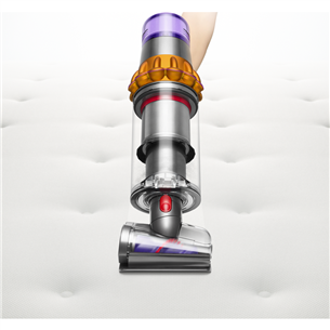 Dyson V15 Detect Absolute, желтый/серый - Беспроводной пылесос