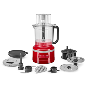 KitchenAid, 3,1 л, 400 Вт, красный - Кухонный комбайн