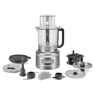 KitchenAid, 3,1 л, 400 Вт, cеребристый - Кухонный комбайн