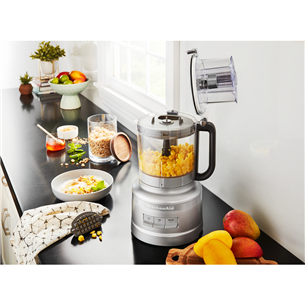 KitchenAid, 3,1 л, 400 Вт, cеребристый - Кухонный комбайн