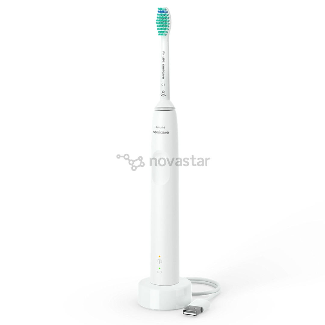 Philips Sonicare 3100, baltas - Elektrinis dantų šepetėlis