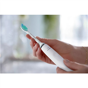 Philips Sonicare 3100, baltas - Elektrinis dantų šepetėlis