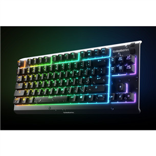SteelSeries Apex 3 TKL, US, juoda - Klaviatūra