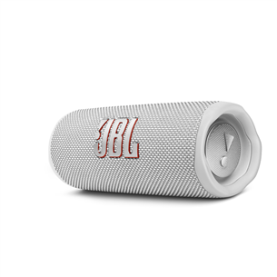 JBL Flip 6, белый - Портативная беспроводная колонка