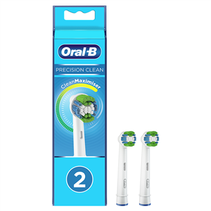 Dantų šepetėlių antgaliai Oral-B Precision Clean, 2 vnt. EB20-2