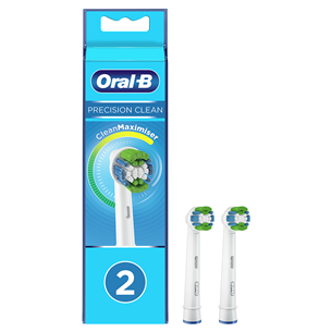 Dantų šepetėlių antgaliai Oral-B Precision Clean, 2 vnt.