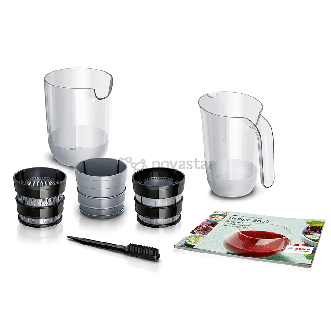 Bosch VitaExtract, slow, 150 W, black - Juicer