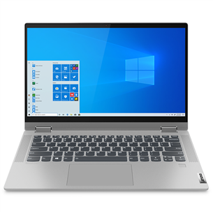 Lenovo IdeaPad Flex 5 14ITL05, 14", FHD, Pentium, 4 ГБ, 128 ГБ, сенсорный, серый - Ноутбук