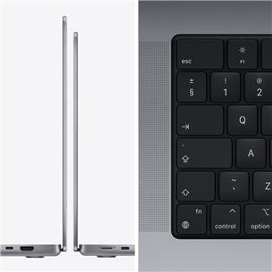 Nešiojamas kompiuteris Apple MacBook Pro 16, 2021, ENG, Space Grey, Z14V0001R