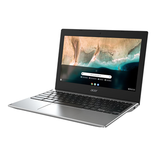 Acer Chromebook 311, 11,6'', HD, Octa-Core, 4 ГБ, 64 ГБ, сенсорный, серебристый - Ноутбук