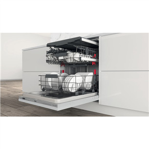 Whirlpool, 14 komplektų talpa - Įmontuojama indaplovė