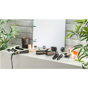 Rowenta Infinite Looks, 14in1, 190°, black/copper - Multistyler