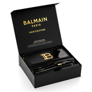 Balmain, up to 200 °C, black/gold - Cordless straightener