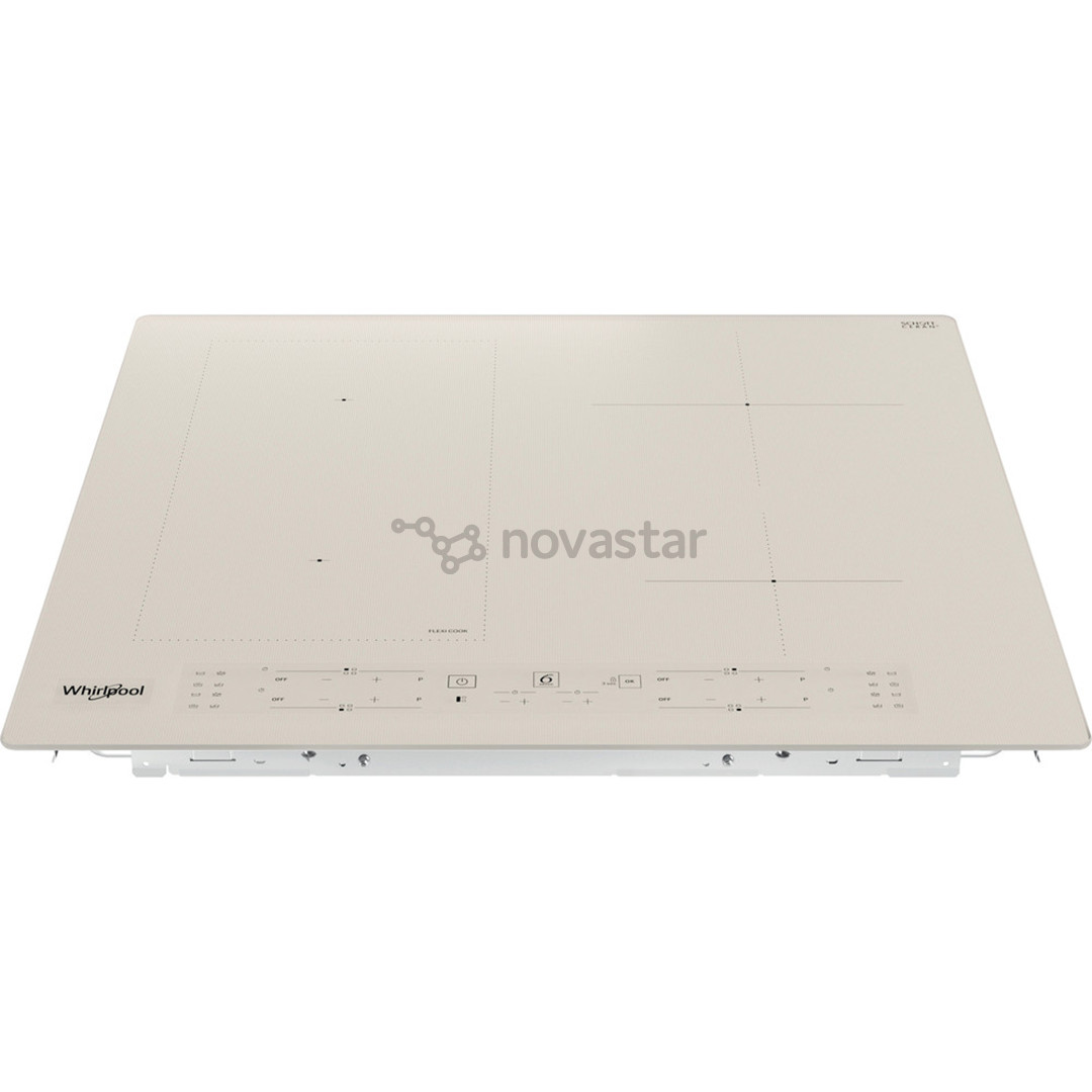 Whirlpool, plotis 59 cm, berėmė, smėlio spalvos - Įmontuojama indukcinė kaitlentė