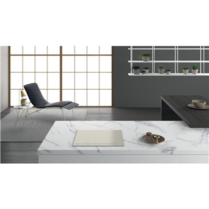 Whirlpool, plotis 59 cm, berėmė, smėlio spalvos - Įmontuojama indukcinė kaitlentė