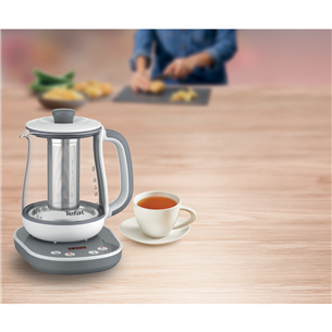 Tefal Tastea, pегулировка температуры, 1,5 л, стекло - Чайник / заварник