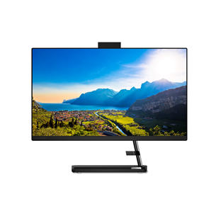 Lenovo IdeaCentre AiO 3 24ALC6, 23,8", FHD, Ryzen 5, 8 ГБ, 512 ГБ, черный - Настольный компьютер "все в одном"