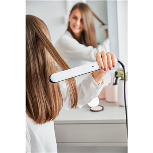 Rowenta Optiliss II, 130-230 °C, white - Hair straightener