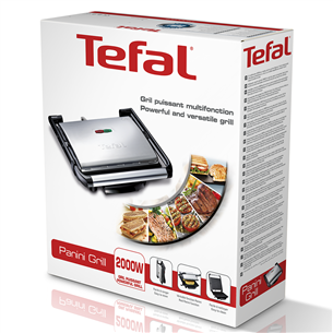 Tefal Inicio, 2000 W, black/inox - Table grill